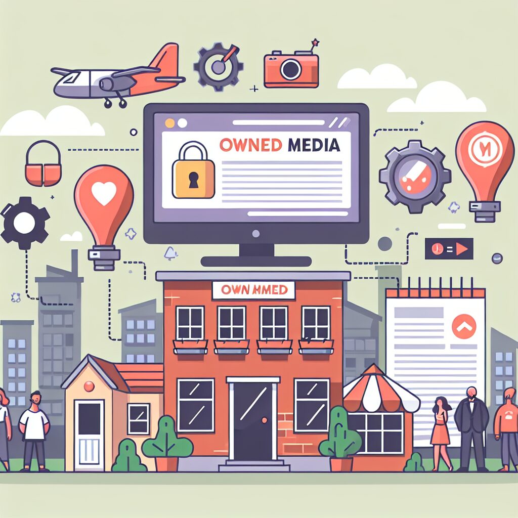 オウンドメディアがAIモデル精度を高める理由とデータ生成の仕組み のイメージ