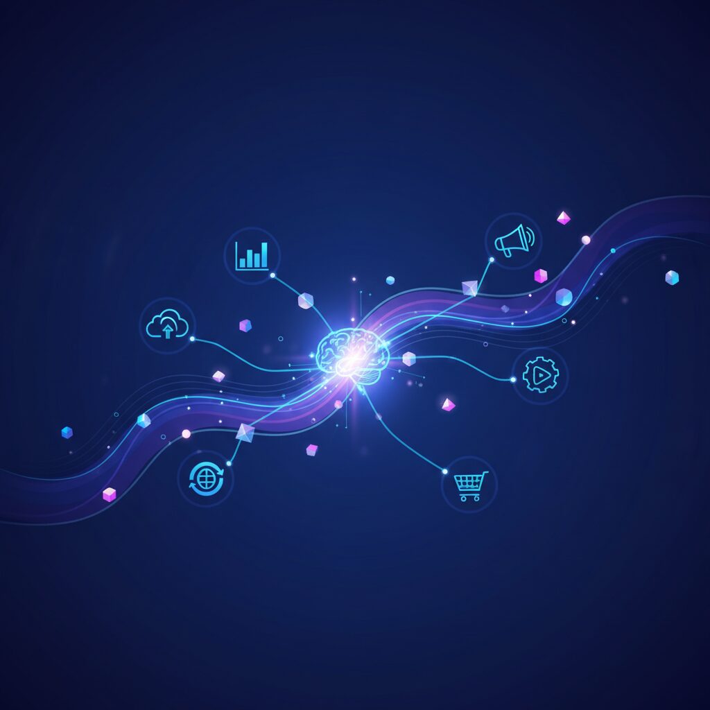 主要AI検索プラットフォームの特徴と引用ロジック のイメージ