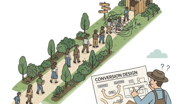 BtoBオウンドメディアのCVが伸びない本当の理由｜記事改善ではなく「コンバージョン設計」を見直す実践ガイド